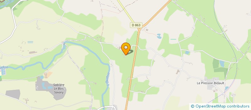 localisation de l'entreprise MUFFLIN à SEGRE-EN-ANJOU BLEU