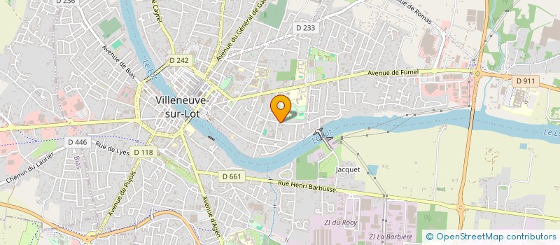 localisation de l'entreprise MUGALBEP  VILLENEUVE-SUR-LOT