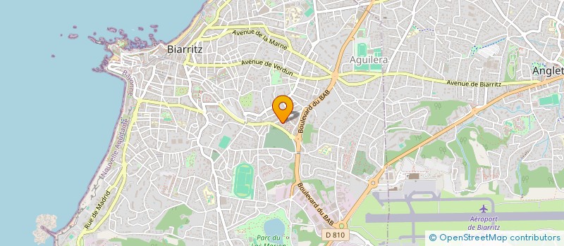 localisation de l'entreprise MUGAN ZEHAR à BIARRITZ