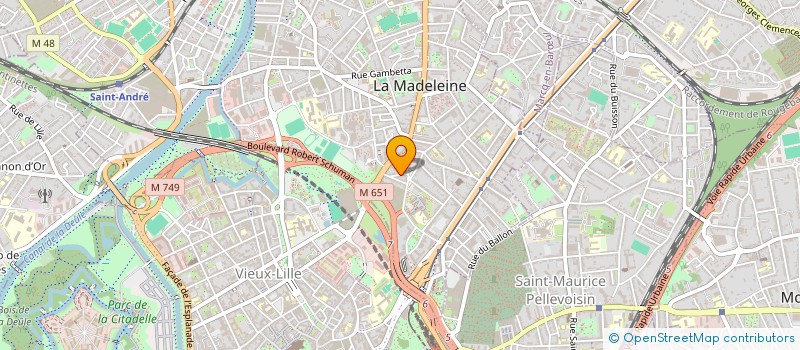 localisation de l'entreprise MUGATU PRODUCTIONS à LA MADELEINE