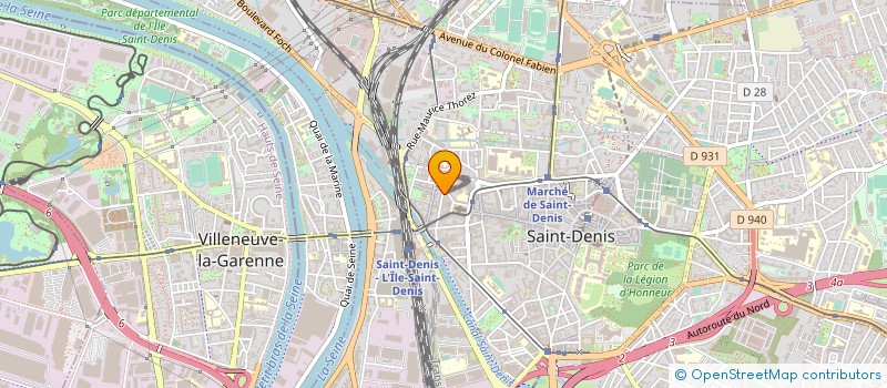 localisation de l'entreprise MUGHAL à SAINT-DENIS