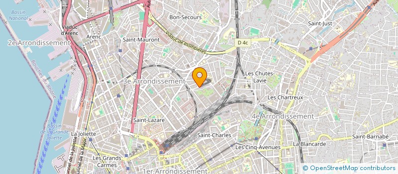 localisation de l'entreprise MUGITA  MARSEILLE