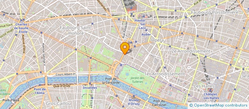 localisation de l'entreprise MUGLER FASHION  PARIS