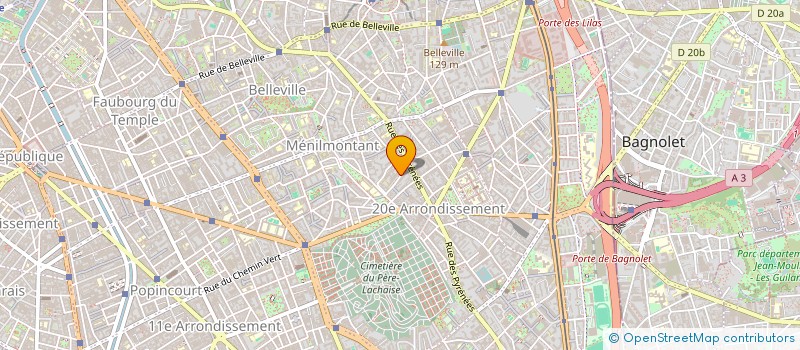 localisation de l'entreprise MUGLIFE à PARIS