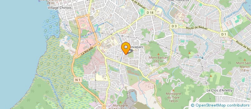 localisation de l'entreprise MUGLRR à CAYENNE
