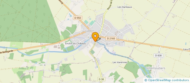localisation de l'entreprise MUGNAI LOISEAU à LADON