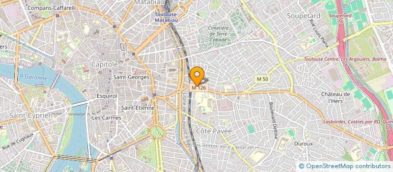 localisation de l'entreprise MUGNIER BAT à TOULOUSE