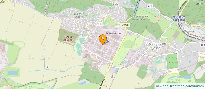 localisation de l'entreprise MUGO PAYSAGE à BUC