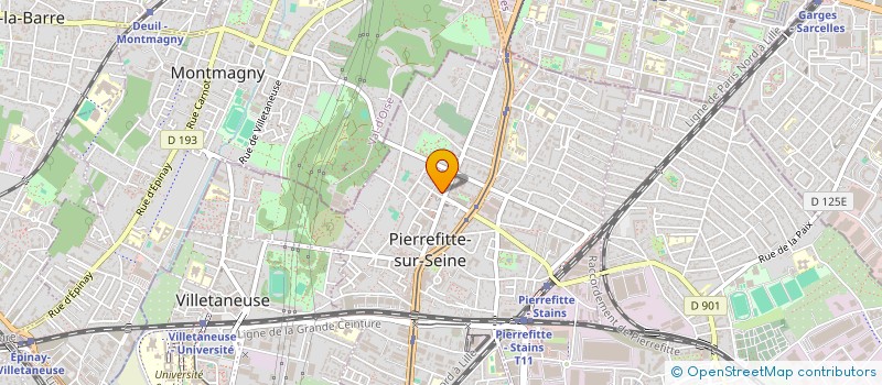 localisation de l'entreprise MUHTAR à PIERREFITTE-SUR-SEINE