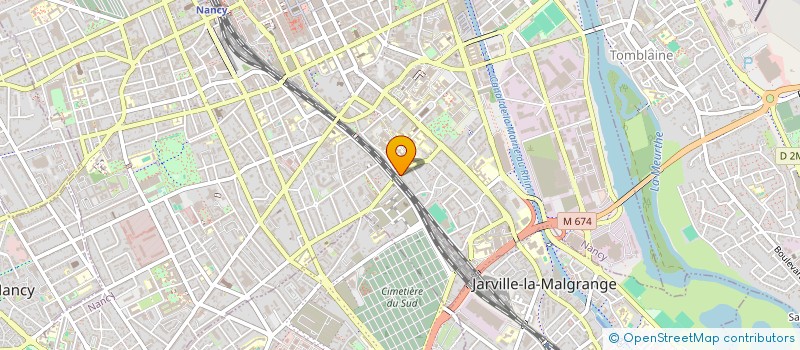 localisation de l'entreprise MUI  NANCY