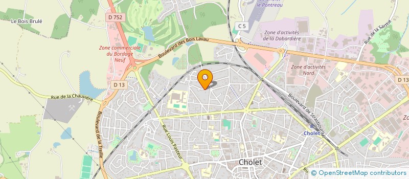 localisation de l'entreprise MUI NE à CHOLET