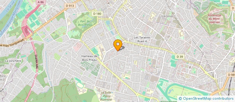 localisation de l'entreprise MUICA RENOVATION à RUEIL-MALMAISON