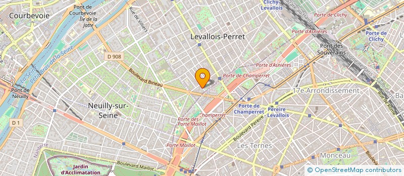 localisation de l'entreprise MUIRFIELD CONSEILS à LEVALLOIS-PERRET