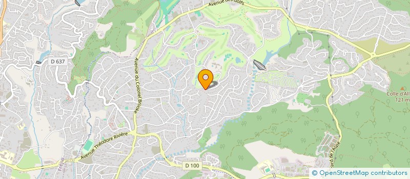 localisation de l'entreprise MUIRFIELD1  SAINT-RAPHAEL