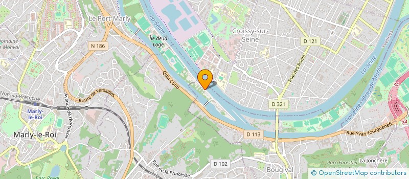 localisation de l'entreprise MUISCARE SAS  BOUGIVAL