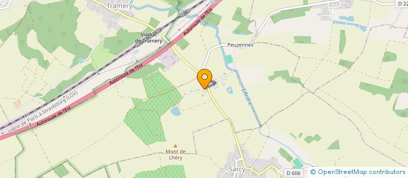 localisation de l'entreprise MUIZON ENTRETIEN ESPACES VERTS  POILLY