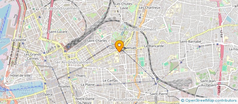 localisation de l'entreprise MUJA FILMS MISTRAL à MARSEILLE