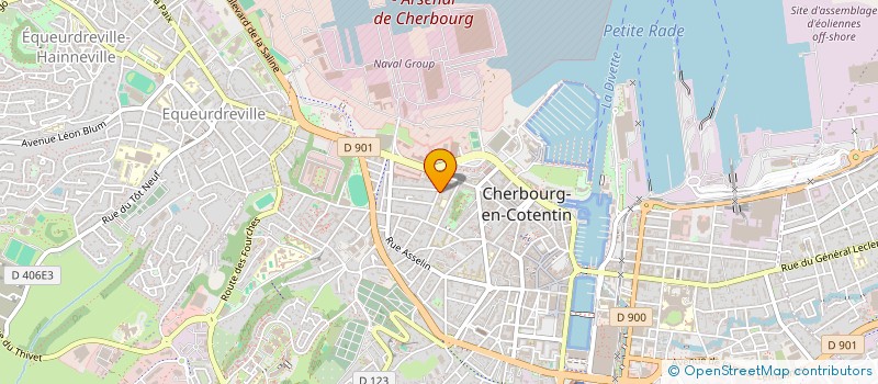 localisation de l'entreprise MUJE AFRICA INVESTMENTS à CHERBOURG-EN-COTENTIN