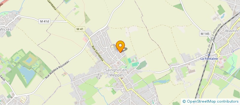 localisation de l'entreprise MUJE DRIVER  SAINGHIN-EN-WEPPES