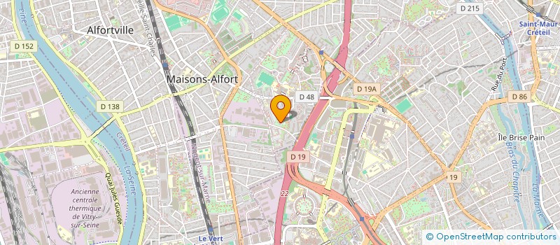 localisation de l'entreprise MUJER-ES  MAISONS-ALFORT