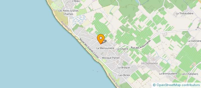 localisation de l'entreprise MUJOCA  SAINT-PIERRE-D'OLERON