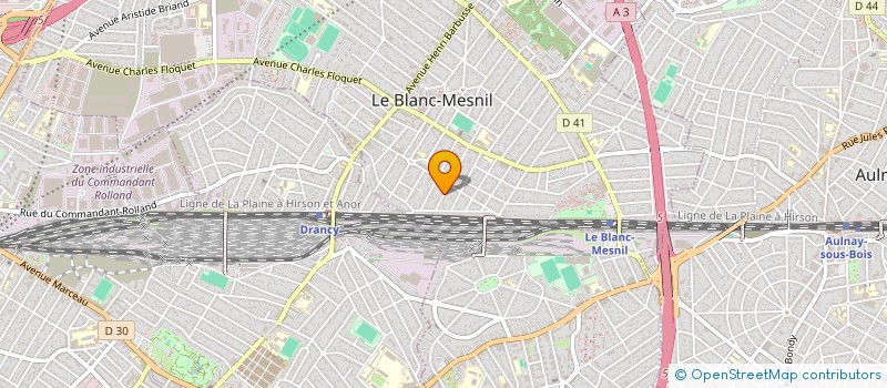 localisation de l'entreprise MUJTABA à LE BLANC-MESNIL