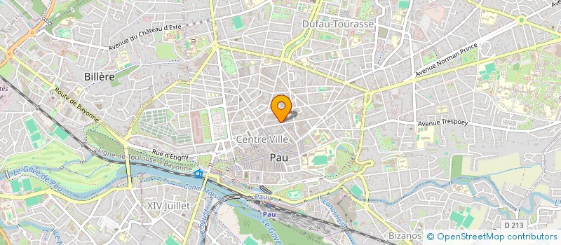 localisation de l'entreprise MUKU à PAU
