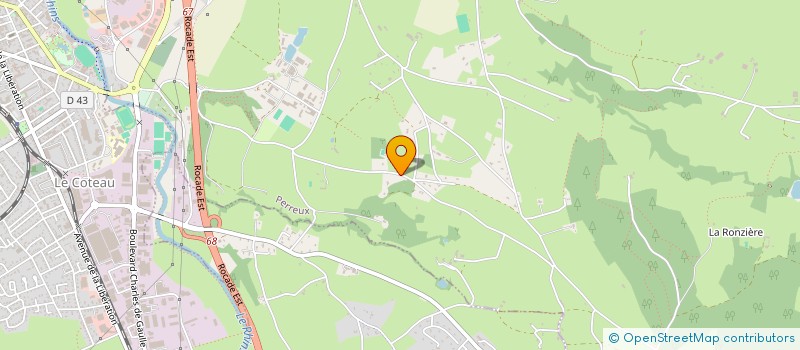 localisation de l'entreprise MUL IMMO  PERREUX