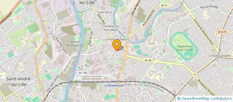 localisation de l'entreprise MULA à MARCQ-EN-BARŒUL