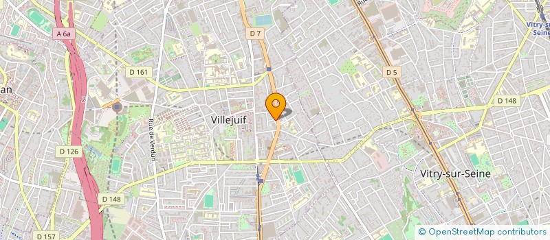 localisation de l'entreprise MULA à VILLEJUIF