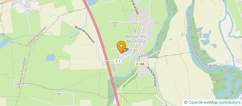 localisation de l'entreprise MULADHARA  BOISSET-LES-MONTROND