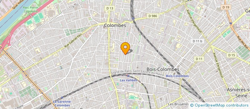 localisation de l'entreprise MULAN MANDARIN à COLOMBES