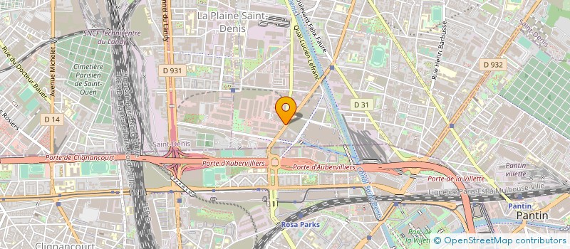 localisation de l'entreprise MULANKA  AUBERVILLIERS