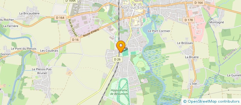 localisation de l'entreprise MULANO  NORT-SUR-ERDRE