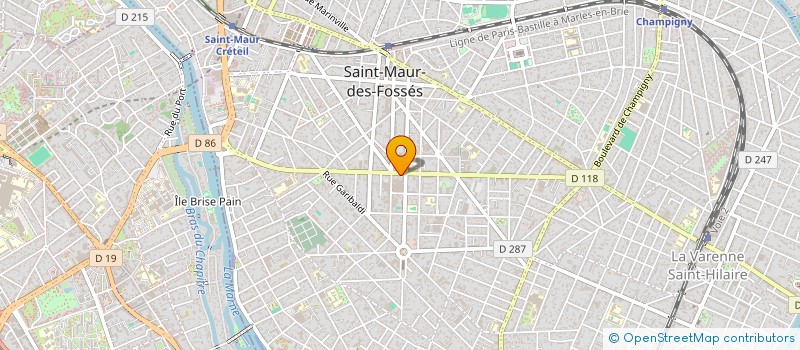 localisation de l'entreprise MULARD-DUBOIS LMNP à SAINT-MAUR-DES-FOSSES