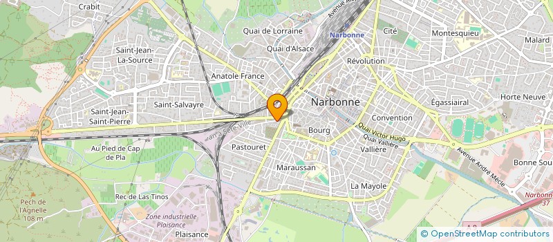 localisation de l'entreprise MULAU  NARBONNE