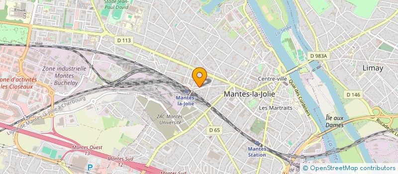 localisation de l'entreprise MULBERRY B  MANTES-LA-JOLIE