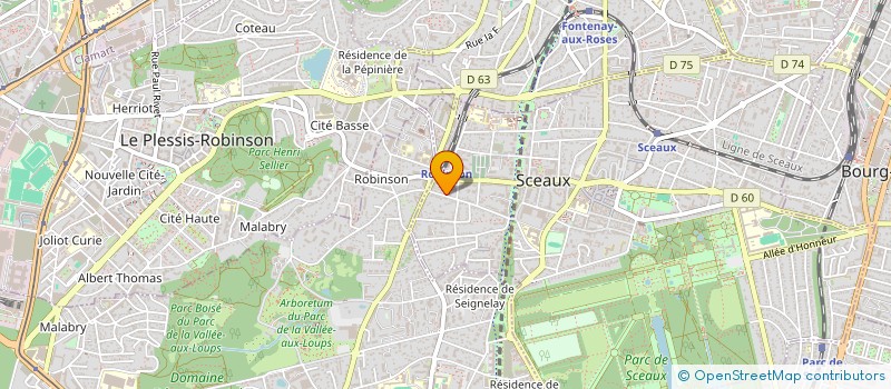 localisation de l'entreprise MULBERRY CONSULTING  SCEAUX