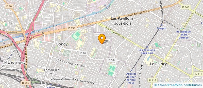 localisation de l'entreprise MULDER  BONDY