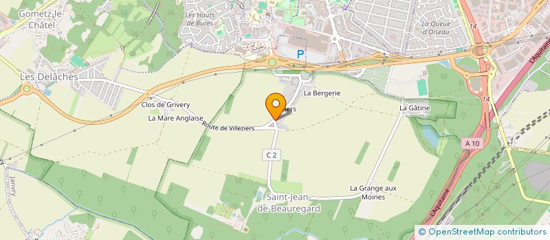 localisation de l'entreprise MULEMBA  SAINT-JEAN-DE-BEAUREGARD