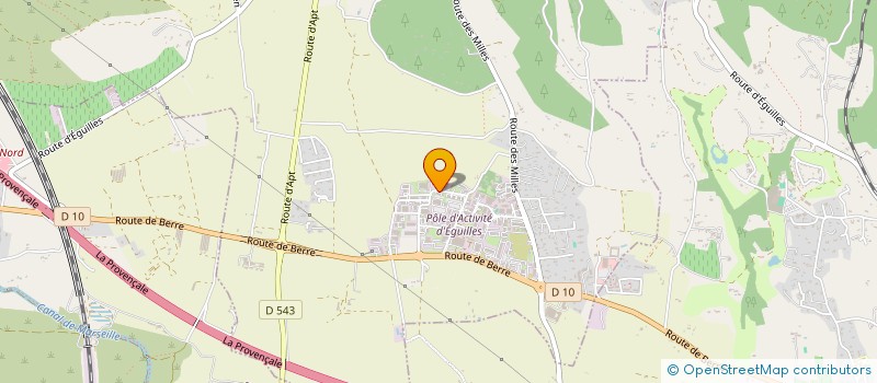 localisation de l'entreprise MULETTA DECORATION PEINTURES  EGUILLES