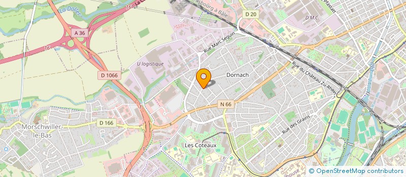localisation de l'entreprise MULHOUSE J'Y CROIS  MULHOUSE