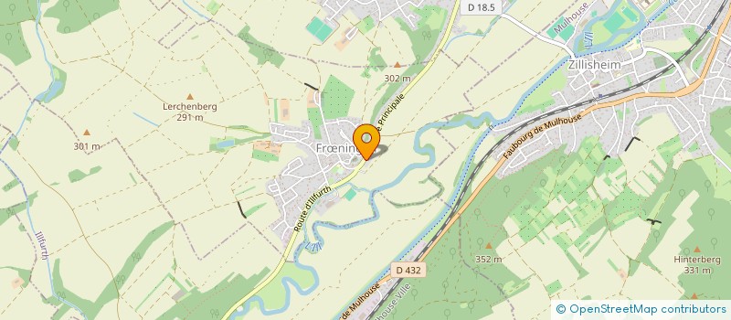 localisation de l'entreprise MULHOUSE REGULATION  FRNINGEN