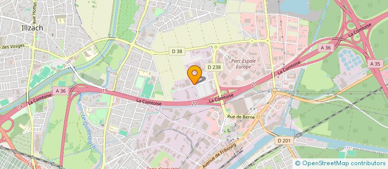 localisation de l'entreprise MULHOUSE TRUCKS à SAUSHEIM