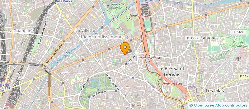 localisation de l'entreprise MULHOUSE VACANCES LOISIRS à PARIS