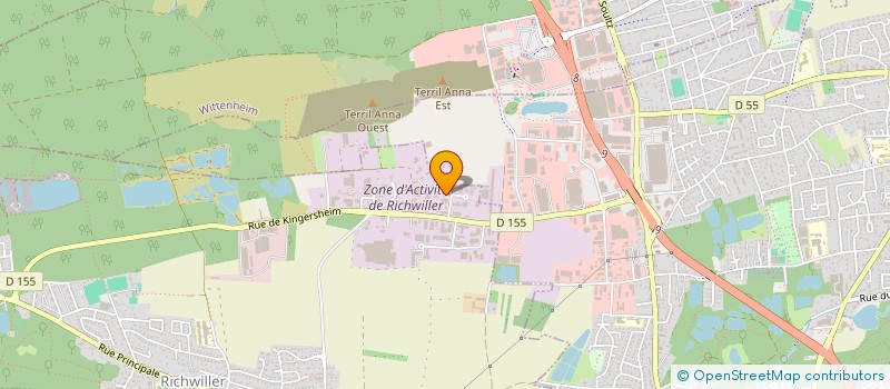 localisation de l'entreprise MULHOUSIENNE INTERVENTION ACTION BATI à RICHWILLER