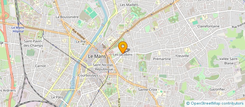 localisation de l'entreprise MULINO  LE MANS