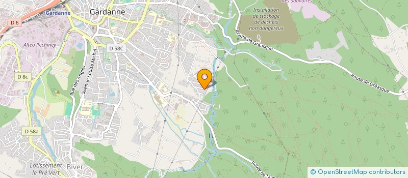 localisation de l'entreprise MULINO INVEST à GARDANNE