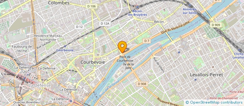 localisation de l'entreprise MULKA SARL à COURBEVOIE