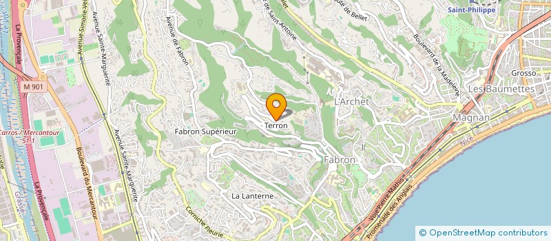 localisation de l'entreprise MULKO FINANCE à NICE